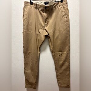 J. Crew Men's Khaki skinny dress Chinos